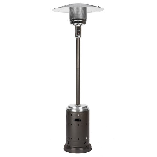 Mocha and Stainless Patio Heater